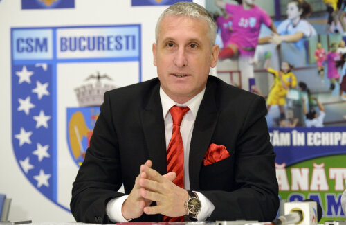 Constantin Căliman se află la conducerea CSM Bucureşti de doi ani