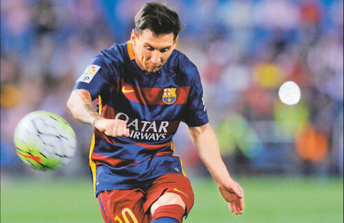 Messi a spart gheața în acest sezon abia duminică, marcînd un gol în derbyul cu Atletico