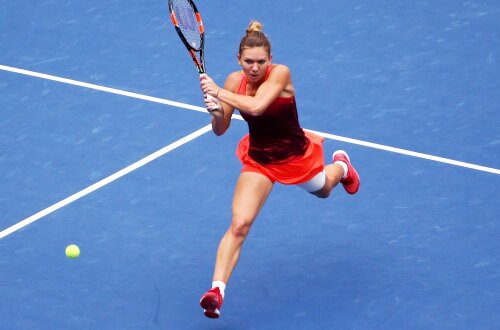 Simona Halep la US Open, foto: reuters