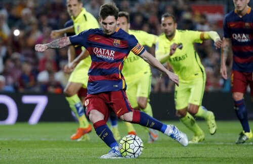 Messi, căpitanul Barcei cu Levante. Va pierde Primera cel mai bun jucător din lume? // Foto: Reuters