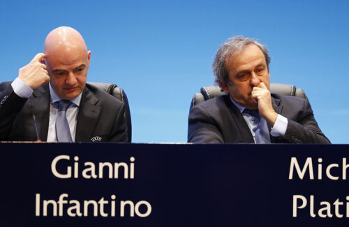 Infantino și Platini lucrează de 6 ani împreună