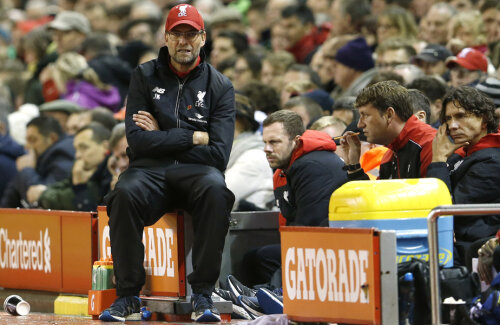 Klopp e acum pe locul 10 în Premier cu Liverpool // Foto: Reuters