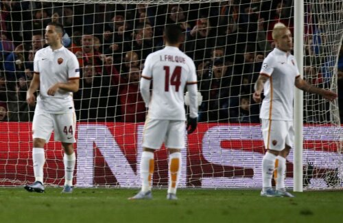 AS Roma nu a făcut faţă Barcelonei // Foto: Reuters