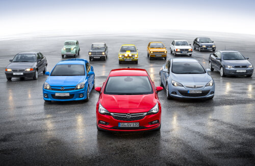 Cele 11 generații Opel