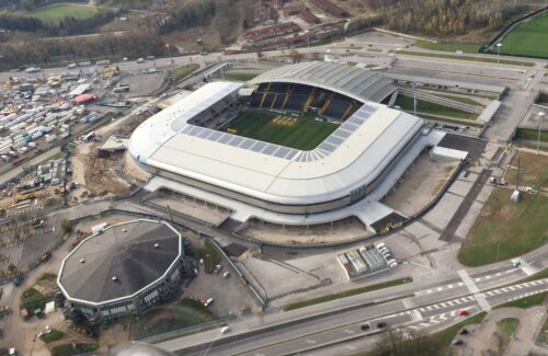 Noul stadion, pe care Udinese joacă în acest sezon, e un model pentru standardele de siguranță și de protejare a mediului