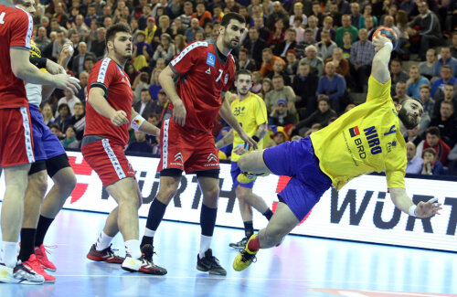 Marius Mocanu a făcut un joc extraordinar, dar România a ratat calificarea // Foto: MediafaxFoto