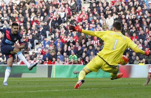 Panti a apărat poarta lui Sunderland în 17 meciuri din acest sezon de Premier și a încasat 33 de goluri