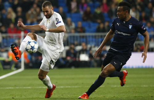 Karim (stînga) are 17 goluri în Primera 2015-2016; Ronaldo a înscris 16 // Foto: Reuters