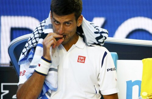 Novak Djokovici la Australian Open, foto: reuters