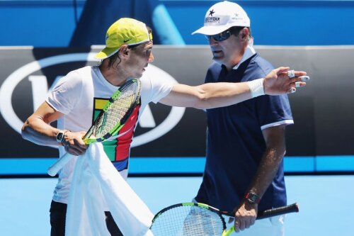 Rafael şi Toni Nadal, un parteneriat de toată viaţa aflat într-un moment de cumpănă Foto: Guliver/GettyImages