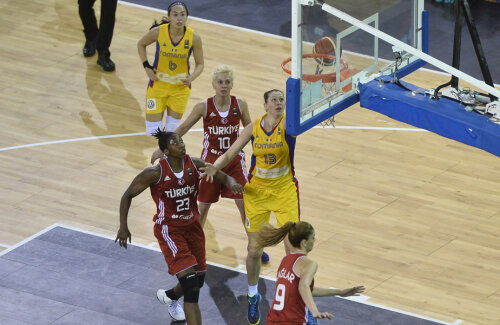Florina Paşcalău a marcat în meciul cu Turcia 7 puncte // Foto: Raed Krishan (Cluj)