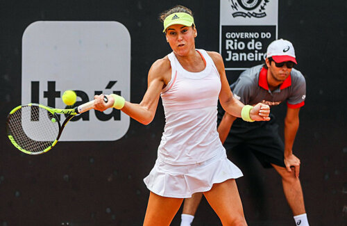 Sorana Cîrstea nu mai fusese pe un tablou principal WTA din iulie 2015, de la Bucureşti, când primise un wildcard // FOTO: Rio Open