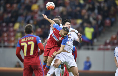 Imagine de la ultimul meci disputat pe Arena Naţională, Steaua - Pandurii, 1-1, pe 25 octombrie 2015