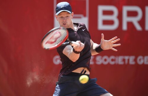 Kyle Edmund e prima dată la București și a debutat cu o victorie // FOTO Raed Krishan