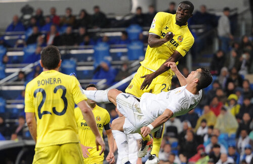 Foarfeca de miercuri l-a costat o accidentare pe Cristiano Ronaldo, prima în acest sezon // FOTO Guliver/GettyImages