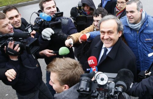 Michel Platini și-a clamat mereu nevinovăția, promițând că va merge până în pânzele albe // FOTO Reuters