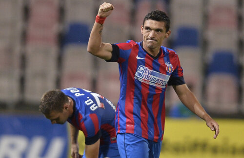 Keşeru a fost ultimul golgeter al roş-albaştrilor, el jucând la Steaua pe tot parcursul anului 2014