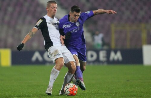 Ovidiu Popescu, 22 de ani, are 25 de meciuri şi 3 goluri în Liga 1 // Foto: Mediafax