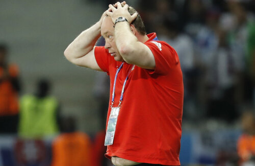 Sluţki este un personaj printre selecţionerii de la Euro 2016 // FOTO Reuters