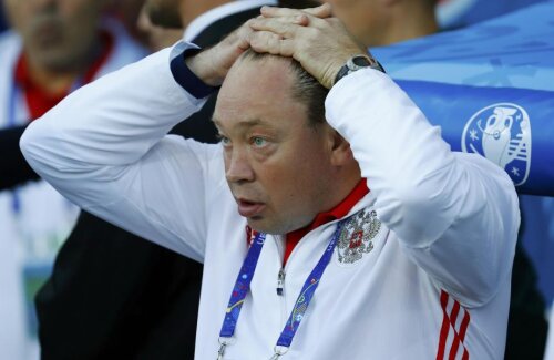 Sluțki și-a cerut scuze fanilor și a demisionat, deși ministrul Sportului n-ar fi vrut să-l dea afară // FOTO Reuters