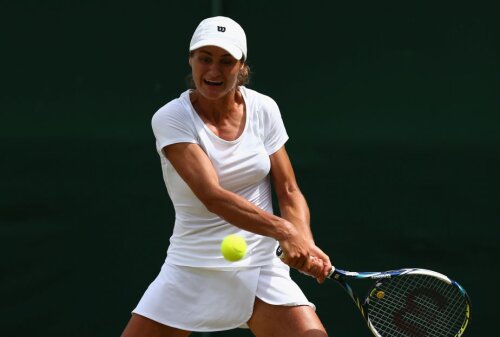 Monica Niculescu a ajuns anul trecut până în optimi de finală la Wimbledon FOTO Guliver/GettyImages