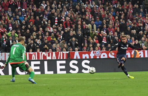 Acum două luni, Griezmann l-a bătut pe Neuer, reușind golul calificării lui Atletico în finala Ligii // Foto: Getty Images
