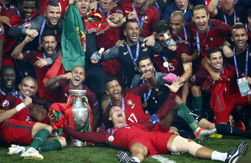 Bucuria Portugaliei a încheiat Campionatul European din acest an
