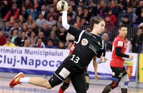 Cristina Laslo a marcat șapte goluri cu Danemarca // Foto sportpictures.eu