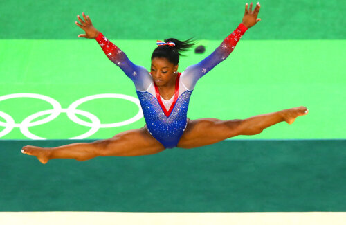 Americanca și-a trecut deja numele în istoria gimnasticii olimpice // FOTO Guliver/GettyImages