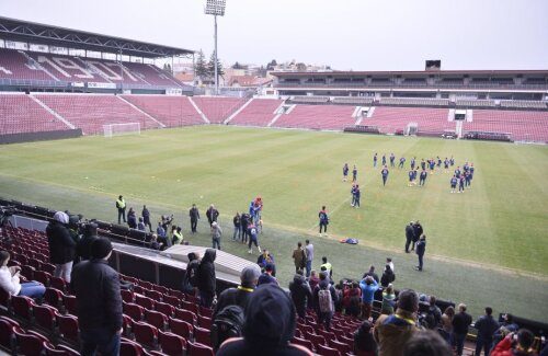 Arena celor de la CFR Cluj a devenit variantă de rezervă pentru meciul cu Muntenegru