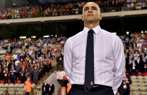 Roberto Martinez l-a substituit după Euro 2016 pe Marc Wilmots la cârma selecționatei Belgiei // FOTO Reuters