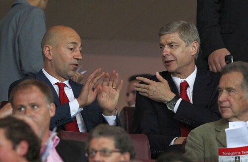 Gazidis și Wenger Foto: Guliver/Getty Images