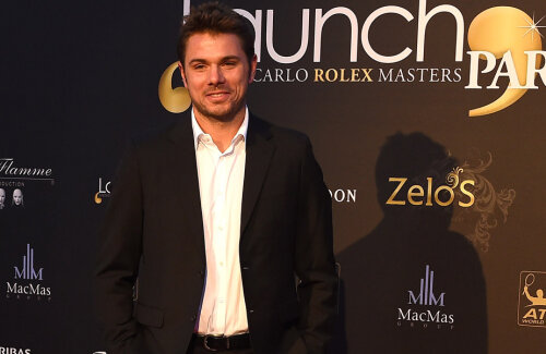 Stan Wawrinka în ţinută de gală, la Masters-ul de la Monte Carlo de anul acesta // FOTO Guliver/GettyImages