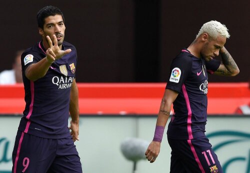 Luis Suarez și Neymar, foto: reuters