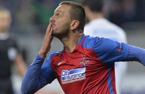 Golubovici s-a bucurat ca un copil după primul său gol în tricoul Stelei