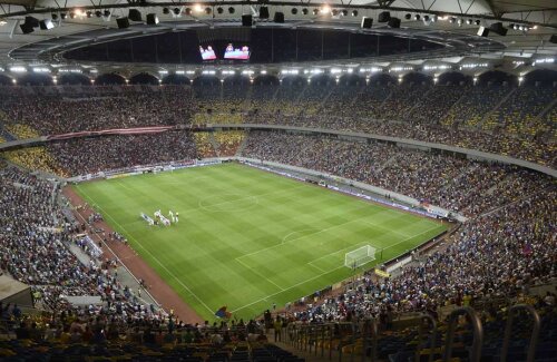 La derby-urile dintre Steaua și Dinamo se adună cei mai mulți spectatori pe Arena Națională