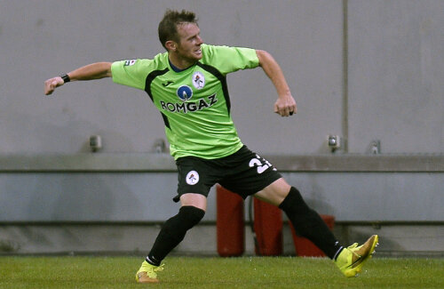 Alexandru Munteanu a marcat 13 goluri în Liga 1