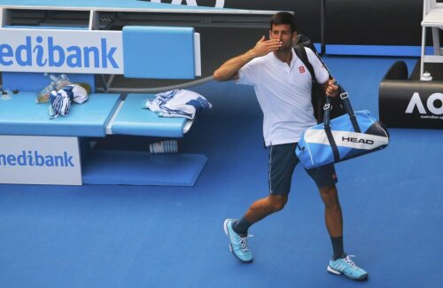 Novak Djokovici a salutat publicul de plecare mult mai devreme decât s-ar fi așteptat oricine