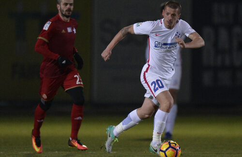 Achim a venit la Steaua în vara lui 2016 de la Voluntari // Foto: Raed Krishan