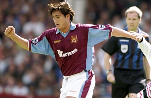 Frank Lampard, unul dintre cei mai buni jucători crescuți la Acaedemia lui West Ham // FOTO Guliver/GettyImages