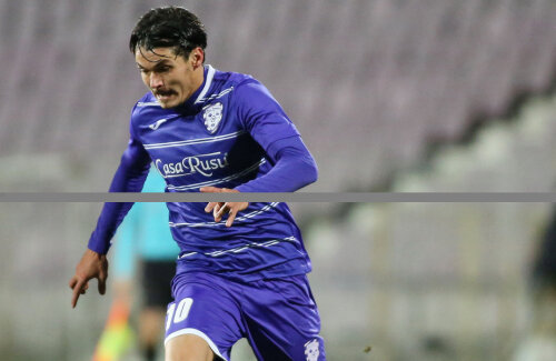 Cătălin Doman a marcat aseară al 4-lea său gol în Liga 1 din acest sezon pentru bănățeni