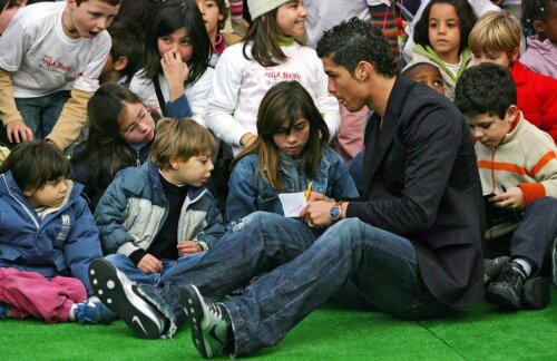 Ronaldo a făcut numeroase donații și gesturi de caritate în cariera sa de fotbalist