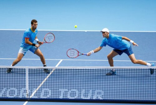 Jean-Julien Rojer și Horia Tecău (dreapta) au avut un început de an dificil, dar speră să remonteze repede FOTO Guliver/GettyImages