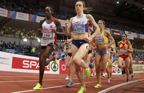Proba de 3.000 m, singura cu o româncă în finală, i-a revenit britanicei Laura Muir // FOTO Reuters