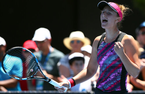 Irina Begu a reușit vineri doar a doua victorie din acest sezon și a 4-a din ultimele 6 luni // FOTO Guliver/GettyImages