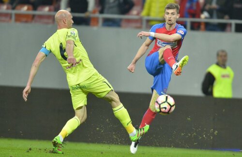 Florin Tănase, 22 de ani, a debutat în Liga 1 acum 3 ani, în Dinamo - Viitorul 1-2