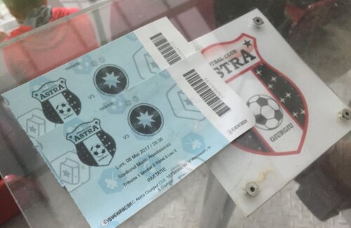 Așa arătau biletele 