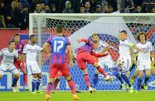 Dubla Steaua - Chelsea a însemnat vârful european al echipelor românești în ultimii ani Foto: Alex Nicodim