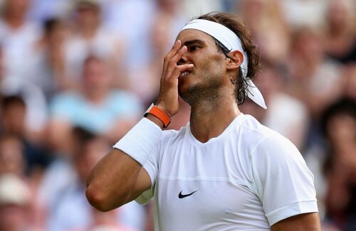Nadal a avut rezultate modeste la ultimele patru ediții de Wimbledon la care a participat, nereușind să depășească nici măcar o dată faza optimilor de finală //  FOTO: Guliver / Getty Images