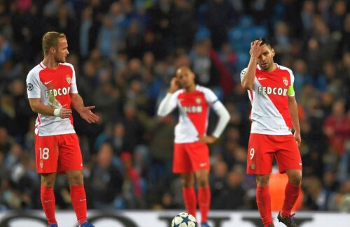 Valere Germain (în stânga), a marcat 10 goluri pentru Monaco în sezonul recent încheiat, în care monegascii au câștigat titlul // FOTO: Guliver / Getty Images